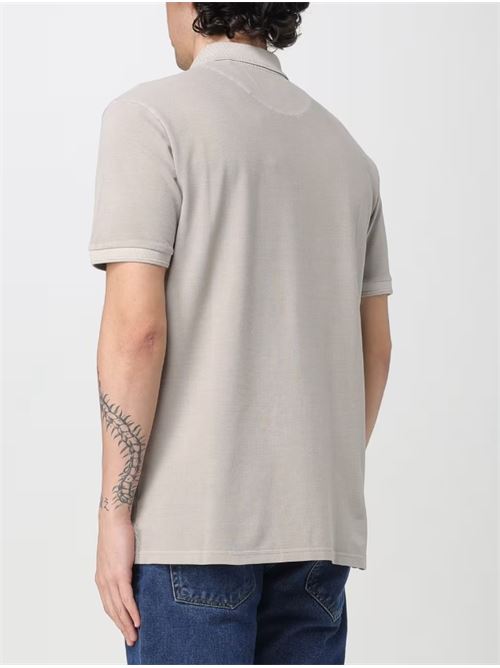 Polo Mackinack tinta in capo in piqué di cotone elasticizzato WOOLRICH | CFWOPO0065MRUT1483.1093